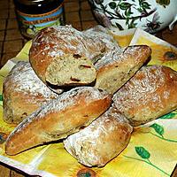 recette Petits pains au thé et raisins de Corinthe