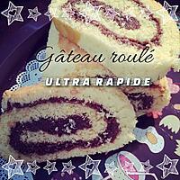 recette GÂTEAU ROULÉ ULTRA RAPIDE au thermomix