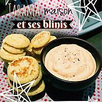 recette TARAMA ET SES MINI-BLINIS