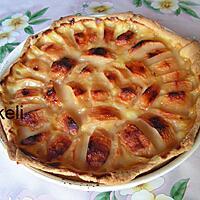 recette Tarte pommes et pudding