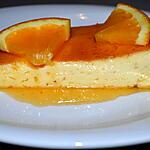 recette CREME RENVERSEE A L'ORANGE