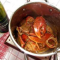 recette Homard Breton "bricolé" à ma façon