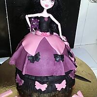 recette Gâteau monster high Draculaura