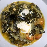 recette SOUPE AU  BROCCIU (façon Corse)