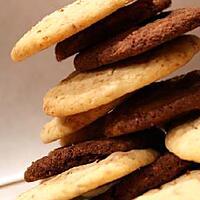 recette Cookies Chocolat Noix et Noix Pralin ... pour commencer l'année 2010 tout en douceur !