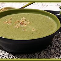 recette Velouté épinards, courgettes et mascarpone