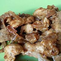 recette ~ Poulet miel moutarde ~