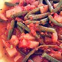 recette ~ Haricots verts à l'italienne ~