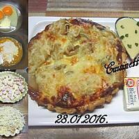 recette Quiches au jambon et champignons.