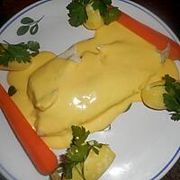 recette Filet d églefin à la vapeur sauce hollandaise