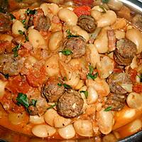 recette RAGOUT D'HARICOTS A LA CORSE