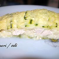 recette gratin de courgettes et filet de dinde