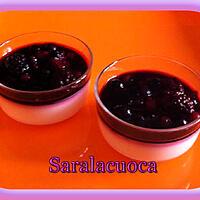 recette Panacotta aux fruits rouges