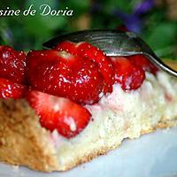 recette Tarte aux fraises