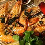 recette GAMBAS  EN  PERSILLADE