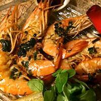 recette GAMBAS  EN  PERSILLADE