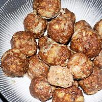 recette Croquettes chou-fleur/boeuf  (compatible dukan)