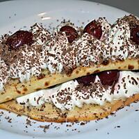 recette CREPE COMME UNE FORET NOIRE