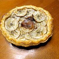 recette Tartelette banane chocolat