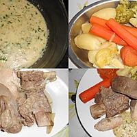 recette POT AU FEU A L'ITALIENNE ET SA SAUCE VERTE