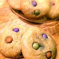 recette Cookies aux smarties