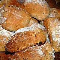 recette Petits pains au muesli et fruits