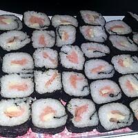 recette Makis saumon kirri