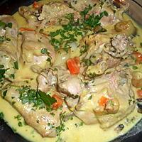 recette Blanquette de coq