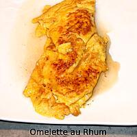 recette Omelette au Rhum