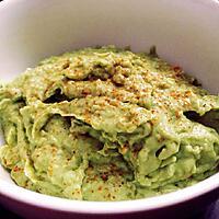 recette GUACAMOLE HOMEMADE