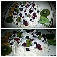 recette Pavlova aux fruits rouges