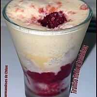 recette Tiramisu litchis et framboises