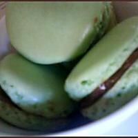 recette Les macarons au praliné