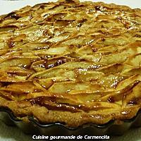 recette Tarte fondante aux pommes