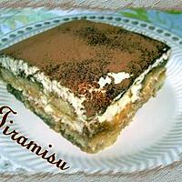 recette tiramisu