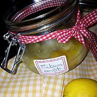 recette Bocaux de citrons confits