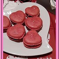 recette Macarons au chocolat et pralin