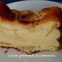 recette Gâteau à la brousse et aux pommes