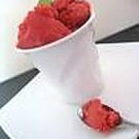 recette sorbet aux fraises