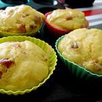 recette MUFFINS LARDONS  FROMAGE