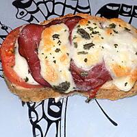 recette Bruschetta bacon tomate