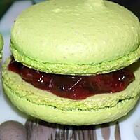 recette Macarons fruits rouges