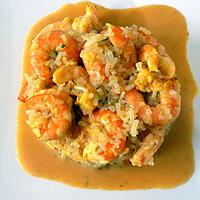 recette Risotto de crevettes dukan