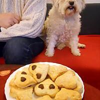 recette PETITS CŒURS DU PETIT DÉJEUNER POUR LES "ZAMOUREUX" !!