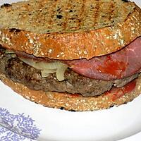 recette Panini burger dukan