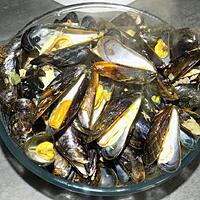 recette Moules à l'orientale