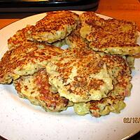 recette galettes de pommes de terre sans gluten ni lait