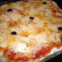 recette Pizza aux saumons