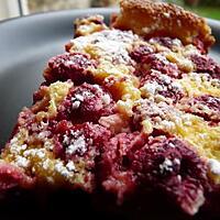 recette Crumble aux framboises