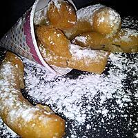 recette Cornets de churros espagnol